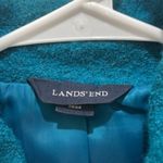 Lands' End Teal Wool Jacket Photo 2