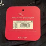 NWT Isabel Maternity By Ingrid & Isabel Long Sleeve Below Knee Dress S20 Black Size L Photo 4