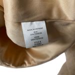 Madi Mase Bordeaux Corset Swiss Dot Cinderella Top Long Sleeve Nude Size Medium Tan Photo 6