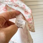 Grace Karin  Floral Ruffle Smocked Top - White and Pink Photo 6