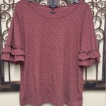 Miss Me  ruffle sleeve top Photo 0