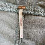 Free People Velvet Crop Flare Pants Green Slim Fit Stretch Corduroy Size M Photo 4