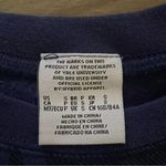 Vintage Yale University Plaid Collegiate Sweatshirt Graduate Jacket Blue Green Size M Photo 3