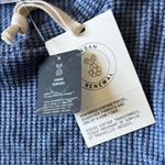 Urban Renewal Relaxed Blue Gray Long Sleeve Crop Top Photo 6