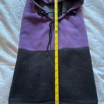 Purple & Black fleece cozy warm hat wrap Photo 2