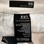 Kut From The Kloth  Gigi High‎ Rise Short Women's 16 White Distressed Cutoff Photo 8