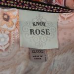Knox Rose Boho  Peach Paisley Kimono Photo 5
