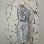 Topshop  Black and White Polo Collar Shirt Dress(879) Photo 4