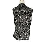 Talbots Black Ivory Tank Top Women Petite Size 16P NWT | 31-32 Photo 1