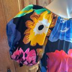 Puff Sleeve Floral Dress Christopher John Rogers Target Size Small Hugh Low Photo 3