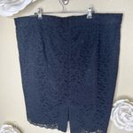 Lane Bryant NTM: New with Tags Black Lace Pencil Skirt with Scallop Hem Sz 22 Photo 11