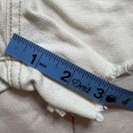 House of Harlow 1960 100% Cotton White High Rise Jean Shorts Photo 5