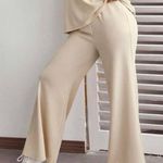 SheIn Drop Shoulder Oversized Top And Wide Leg Pants Set  Photo 0