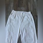 J.Crew  Wide Leg Trouser Pants White Cream Size M Stretchy Hippie Boho Trendy Photo 2