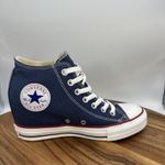 Converse  Chuck Taylor All Star Lux Hidden Wedge Shoes 547199C Navy Blue Women 8 Photo 4