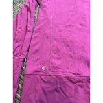 Lululemon In Stride Jacket Full Zip Thumbholes Purple Berry Women's 8 Hooded Photo 6