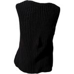 Old Navy  Women’ Sleeveless Knitted Black Sweater Sz L Photo 3