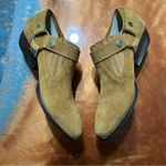 NWOT Bird of Flight Suede Western Booties size 6 tan Photo 3