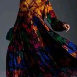 Anthropologie  Siddhartha Bansal Button-Front Tiered Floral Maxi Dress Si… Photo 0