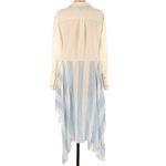 Tommy Hilfiger  Collection Handkerchief Hem Shirt Dress Long Sleeve Patriotic sz8 Photo 4