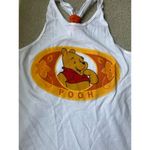 Disney Vintage 90's Racerback Winnie the Pooh Swim Coverup Tanktop One Size OS Photo 4