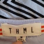 THML  FRINGE SLEEVE STRIPED ABSTRACT KAFTAN DRESS SWIM COVER MEDIUM Photo 10