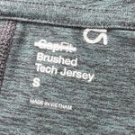 GapFit Cropped Hoodie Dark Teal Lightweight Long Sleeve Small Green Photo 2