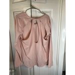 Under Armour  Women's XL Pink Pindot Open Back Long Sleeve Shirt Casual T… Photo 3