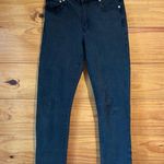 AGOLDE  Toni Mid Rise Straight Jeans in Feral Black 27 Photo 0