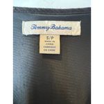 Tommy Bahama  Jumpsuit Women Small Black Oasis Waves Gauze Cropped Wide Leg Beach Photo 9