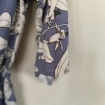 Jaase  Floral jumpsuit wide legs drawstring waist size small Photo 7