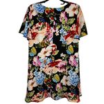 Show Me Your Mumu  Kylie Mini Dress Country Garden Black Floral Size Medium Shift Photo 2