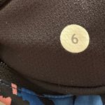 Lululemon Inspire Tight II cropped blue black and orange -like new size 6 Photo 4