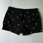 A New Day  dainty floral stretch chino shorts black size 10 Photo 9
