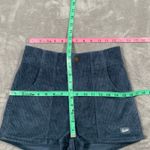 Hammies Corduroy Shorts 26 Blue Elastic Waist Retro Surf Roller Skate Beach Photo 7