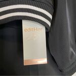 editHer 🫶🏼Black California all star Varsity Jacket sz med Black Photo 4