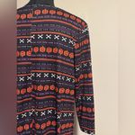 EUC Dressworks Orange and Purple Halloween Graphic Dress size medium Photo 6