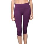 Lululemon In The Flow Crop II Heathered Berry Yum Yum Size l Photo 9
