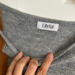 Lily full color lock oversized puff sleeves sweater Size Medium Photo 5