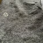 Lululemon Sz 6 Inspire Tight Leggings Grey Pink Neon Zip Front Pockets Running Photo 6