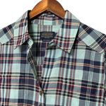 Pendleton  Plaid Button-Up Shirt Women’s Size Medium Cotton Double Pocket Casual Photo 2