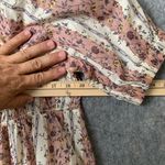 Free People Women's Size Small Boho Vintage Lover Babydoll Top Floral Blouse Photo 3