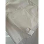 Beautiful Vintage White Silky Slip Sears Adjustable Straps Size 36 Size M Photo 3