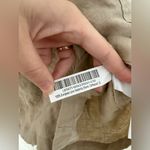 Quince 100% European Linen Maternity Shorts Tan Driftwood Size Small Photo 4