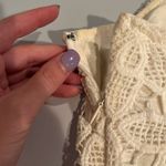 JACK  Crochet Knit Off-White Dress Size 6 Photo 2