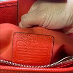 Coach  Margot Carryall Satchel F34607 Crossgrain Leather Crossbody Bag & Dust Bag Photo 3