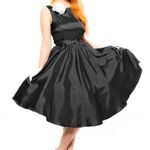Black Cocktail Party Dress Photo 1