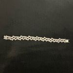 Noctra Crown of Thorns Bracelet | Iced Out Silver & Gold Sizes 7–20 Inch Photo 1