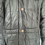 Laundry by Design Black Puffer Jacket Removable Faux Fur Hood Women’s Size Small Photo 1