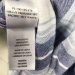 Rails  Pacific Sky White Plaid Pajama Top Photo 6